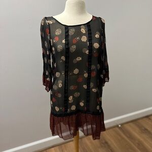 Moulinette Soeurs Sheer Dress Sz S